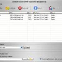 Aostsoft excel to pdf converter