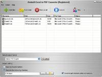 Aostsoft excel to pdf converter